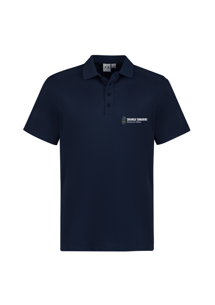 Oranga Tamariki Womens Action Short Sleeve Navy Polo